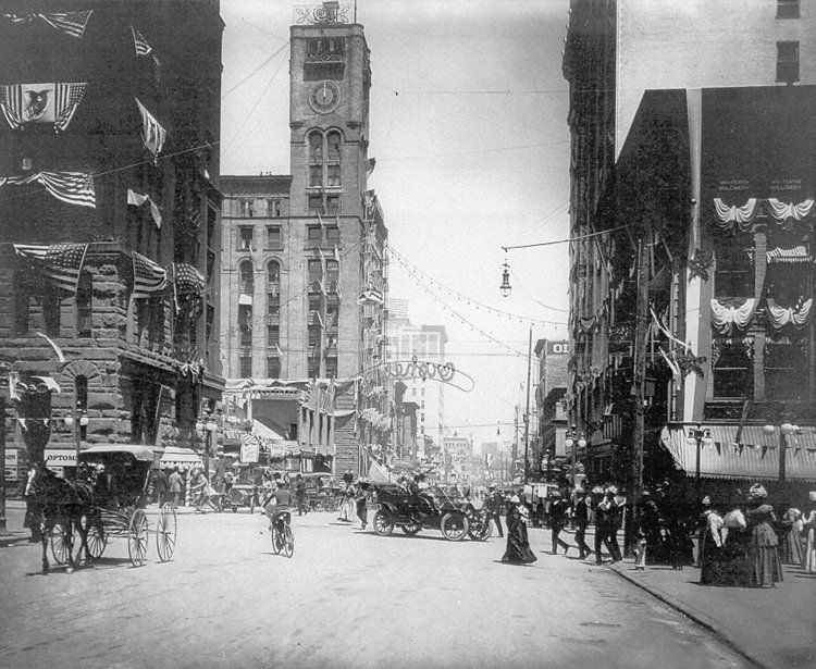 Downtown Portland, 1906