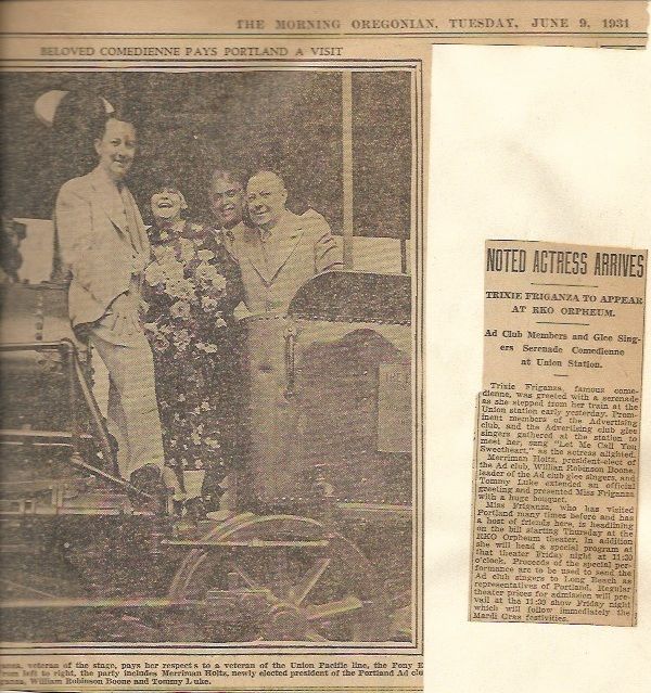 Oregonian Newspaper, 1931