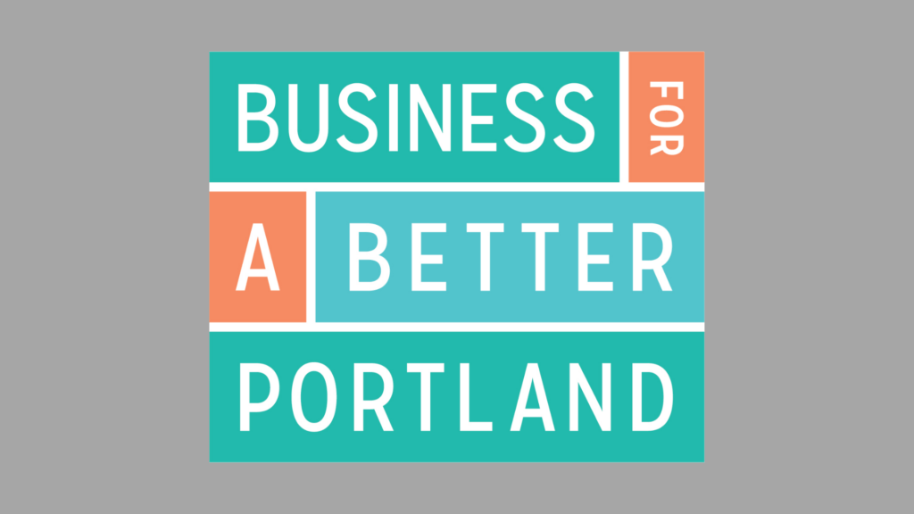 Business for a Better Portland logo.